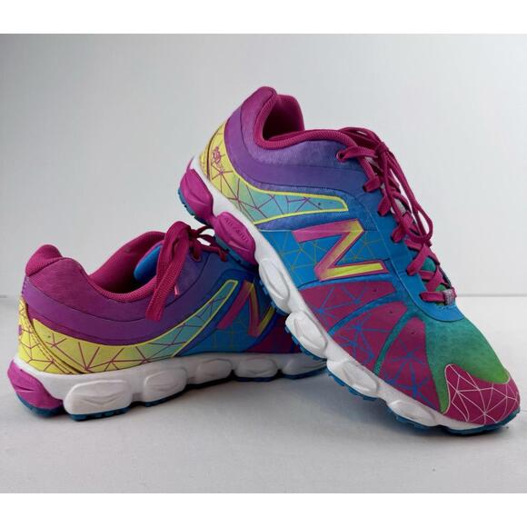 New Balance Women's 890V4 Barringer Abzorb Rainbow Running Athletic Shoes 6 - Picture 9 of 9